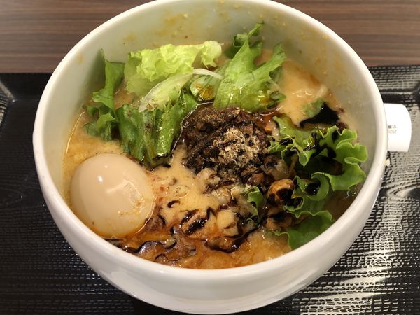 「特製TANTAN麺+味玉」@蔭山樓 ららぽーと富士見店の写真