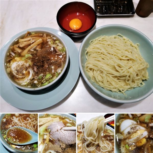 「もり中華(大盛)＋生卵＝1100円」@ちえちゃんラーメンの写真