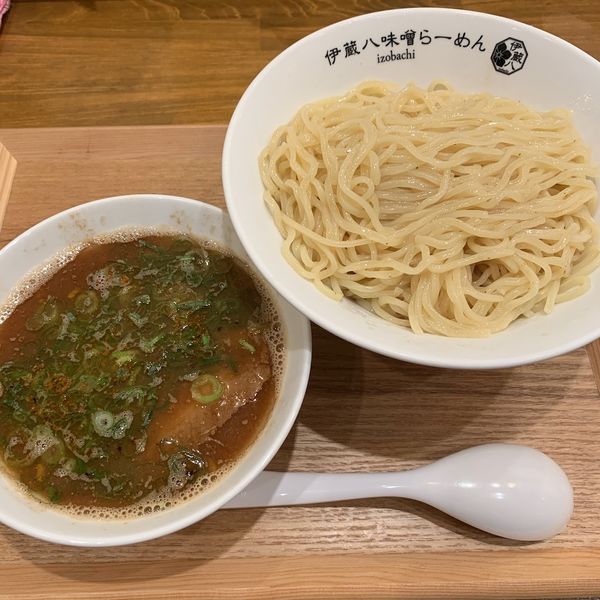 魚介だしの梅つけそば＋ミニ麻婆丼