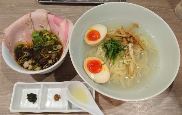 「特製蜆昆布水つけ麺(醤油)」@中華そば 和渦 TOKYOの写真