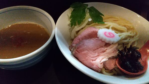 「中濃厚煮干しつけめん（月1回限定）＋中盛」@麺処 夏海の写真