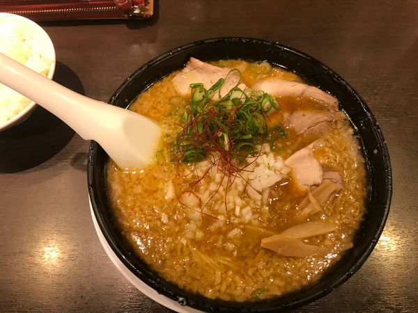 「咖喱ラーメン」@来来亭 小田原成田店の写真
