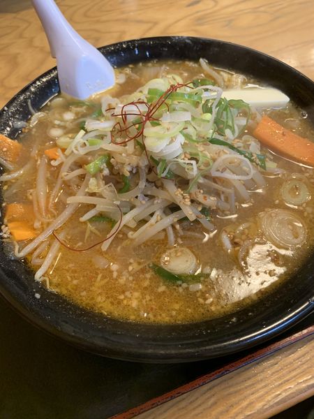「みそバターラーメン」@手打ちラーメン 金正の写真