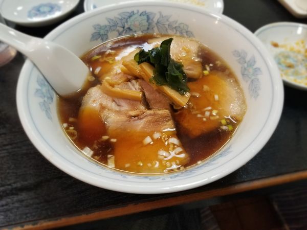 「チャーシュー麺」@中華料理 萩原の写真