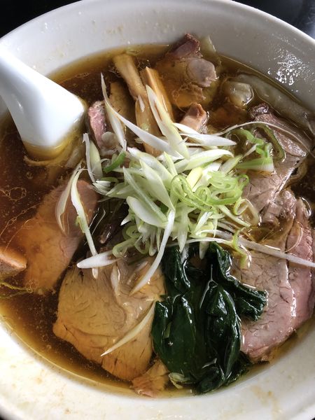 「チャーシューワンタンメン＋味噌バターコーン」@手打 焔の写真