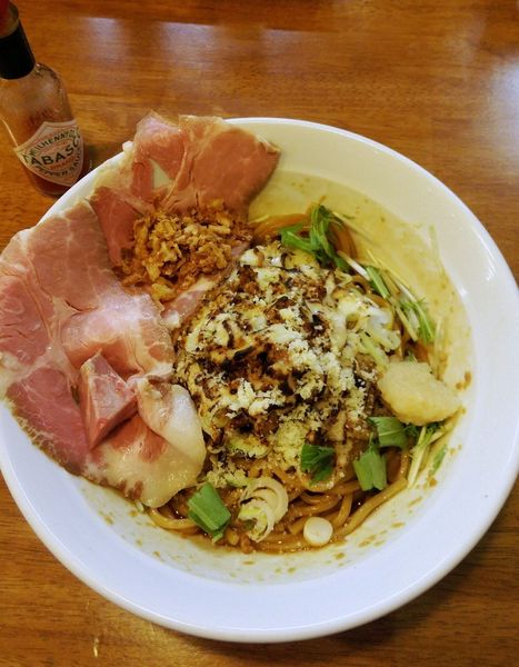 「燻製チーズ混ぜそば 950円」@らぁ麺はうす Sumika0の写真