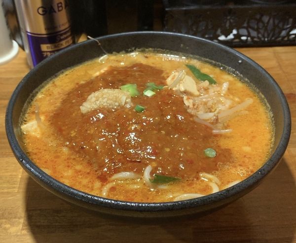 「どて辛めん」@どてちん 習志野店の写真