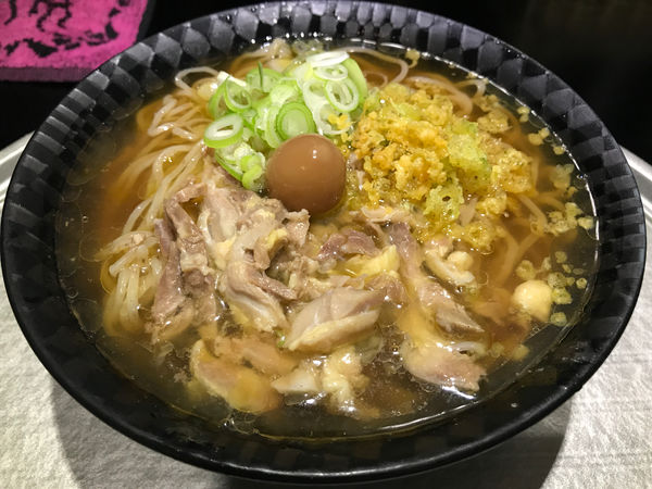 「【限定】冷やし肉そば　850円」@らー神 心温の写真