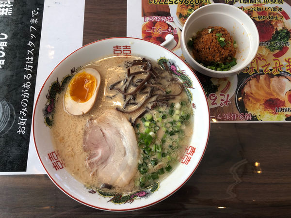 「赤だるまラーメン」@博多 長浜ラーメン だるま一家の写真