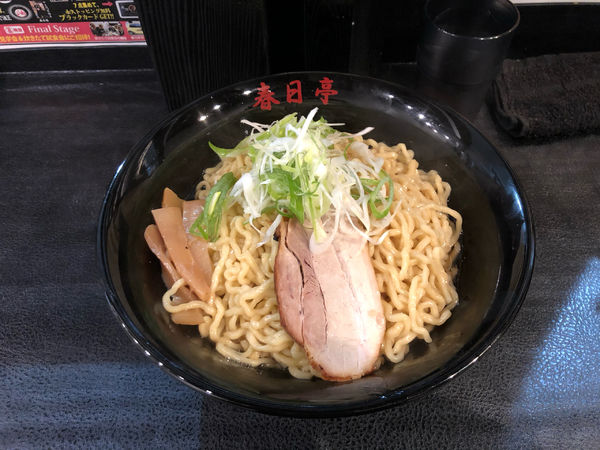 「醤油油そば　(特盛り)　840円」@油そば 春日亭 川崎店の写真