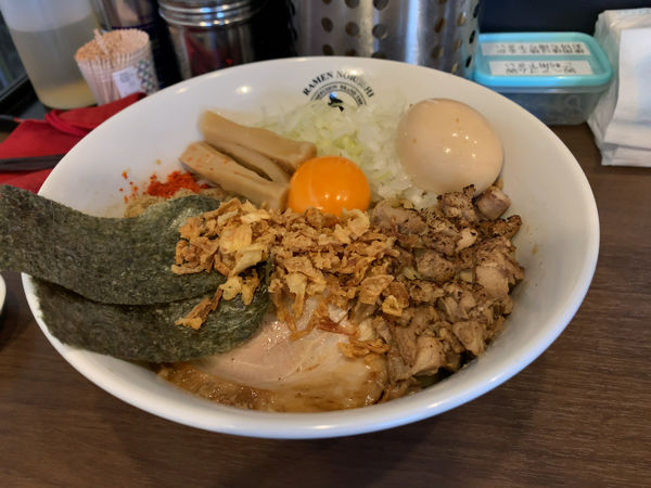 「狼煙まぜそば」@狼煙 東大宮店の写真