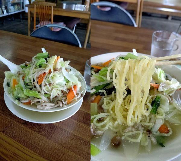 「『野菜たっぷりタンメン(¥770)』」@ドライブイン 扶桑の写真