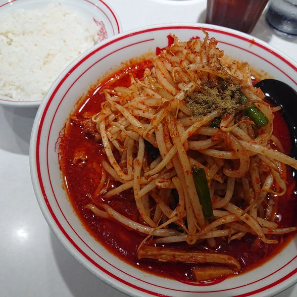 「北極の炎970円、半ライス130円」@蒙古タンメン 中本 錦糸町店の写真