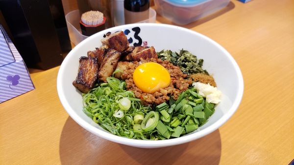 「肉入り台湾まぜそば1060円」@麺屋こころ 柏店の写真