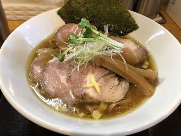「チャーシュー醤油そば　￥１０９０」@麺屋 希楽夢の写真
