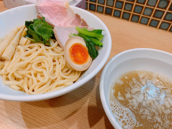 「海の恵の塩つけて」@ほっこり中華そば もつけの写真