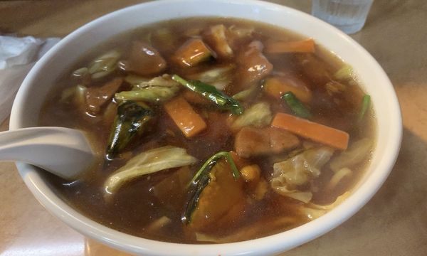 「スタミナラーメン　ホット大盛り　880円」@我流食堂の写真