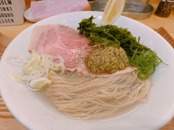 「かき冷やし」@鶏びあんSobaみやみやの写真