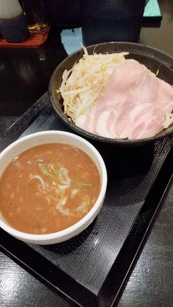 「極・どろつけ麺(中、ローストポーク)」@つけ麺 どでんの写真