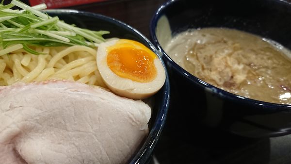 「鶏煮干しつけ麺」@横道の写真