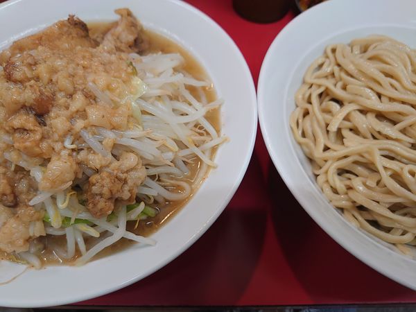「つけ麺 ヤサイアブラチョイマシ」@立川マシマシ 古河125号店の写真