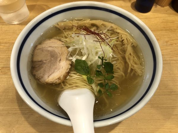 「ラーメン 塩」@利尻昆布ラーメン くろおびの写真