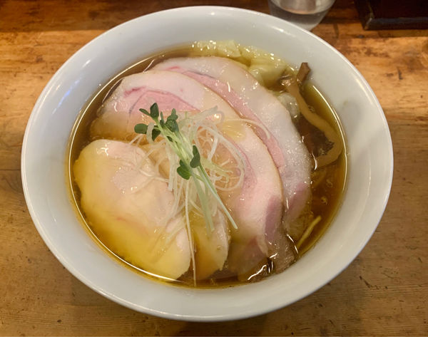 「特製中華そば」@中華そば しば田の写真