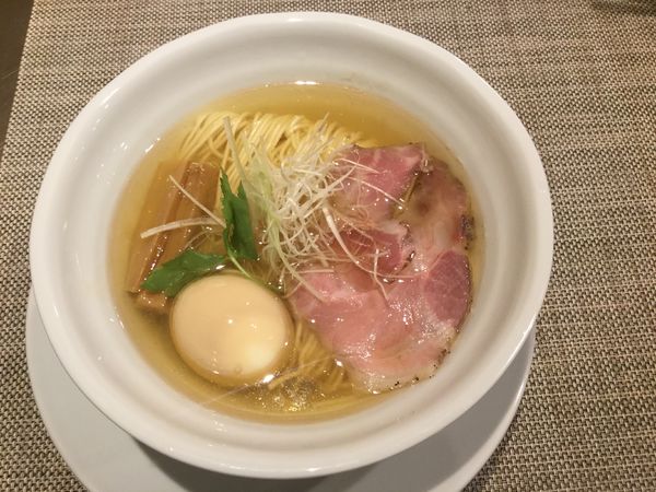 「塩そば(¥650・味玉サービス)」@成城青果の写真
