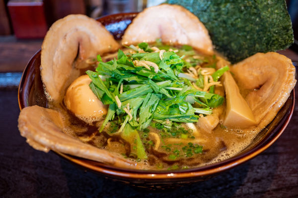 「にぼしそば」@九十九里 麺ドラゴンの写真