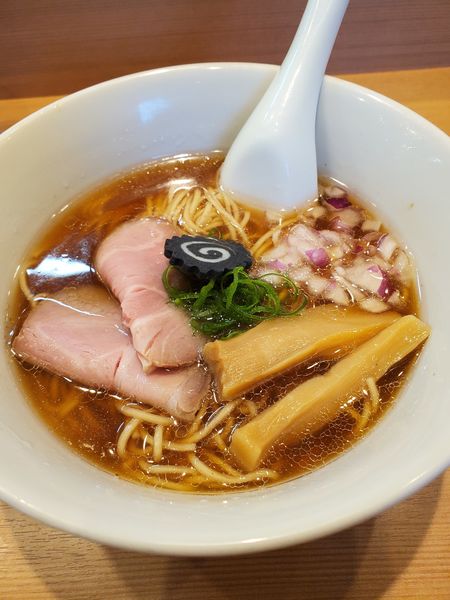 「のどぐろそば」@らぁ麺 はやし田 横浜店の写真