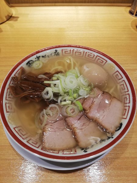 「中華そば　770円　クーポン　味玉」@中華そば専門 田中そば店 OTEMACHI ONEの写真