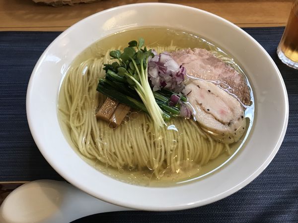 「白中華」@中華そば 心の写真