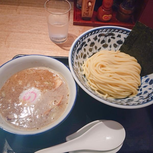 「濃厚煮干つけそば」@中華そば 勝本の写真