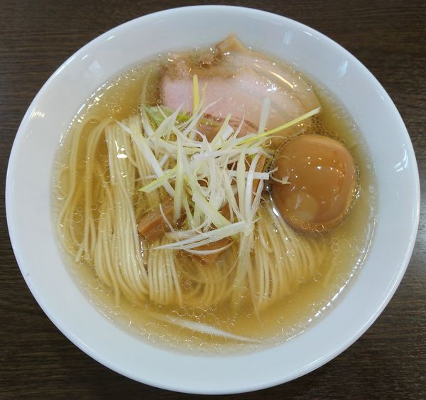 「【限定】とりしお＋味玉」@中華そばイデタの写真