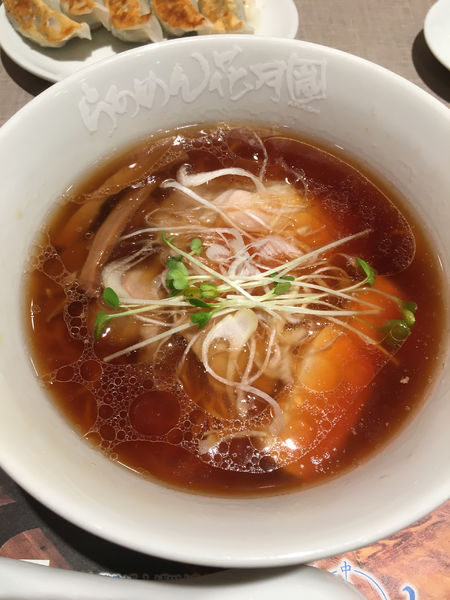 「醤油らーめん」@らあめん花月嵐 荻窪西口店の写真