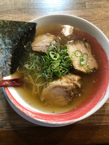 「アゴだしそば　850円」@五十六商店の写真