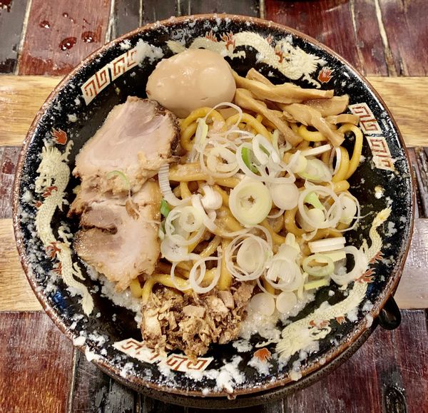 「爆盛油脂麺　¥900」@らーめん 平太周 味庵の写真