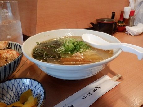 「ラーメンドンブリ　シオ」@南青山 鳥政の写真