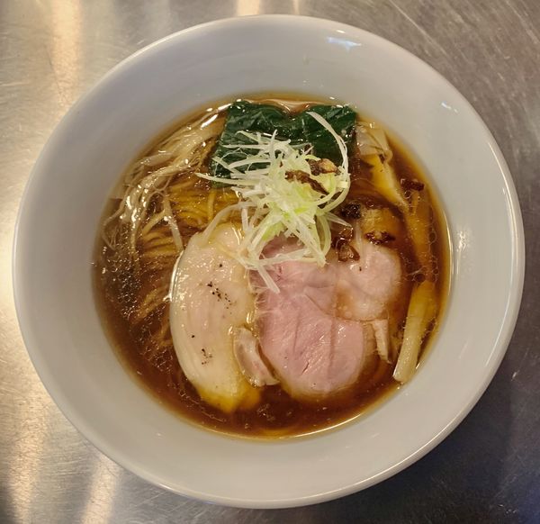 「鰹醤油らぁめん　¥820」@Bonito Soup Noodle RAIKの写真
