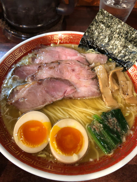 「特塩　細麺　大盛」@麺処 懐やの写真