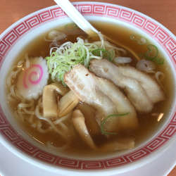 しじみエキス入り醤油らーめん　400円