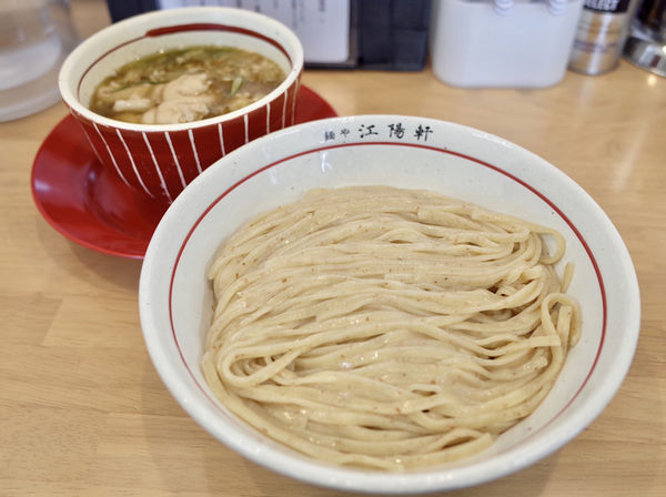 「‪‪つけそば 大盛 限定麺コール…1100円」@麺や 江陽軒の写真