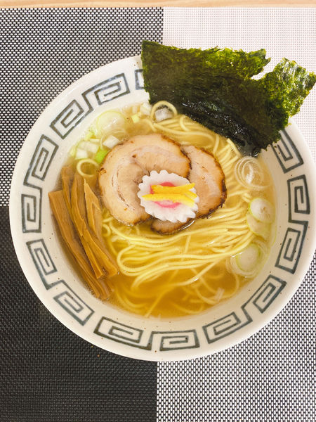 「塩ラーメン」@たけちゃんにぼしらーめん 調布店の写真