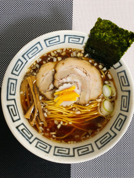 「しょうゆらーめん」@たけちゃんにぼしらーめん 調布店の写真