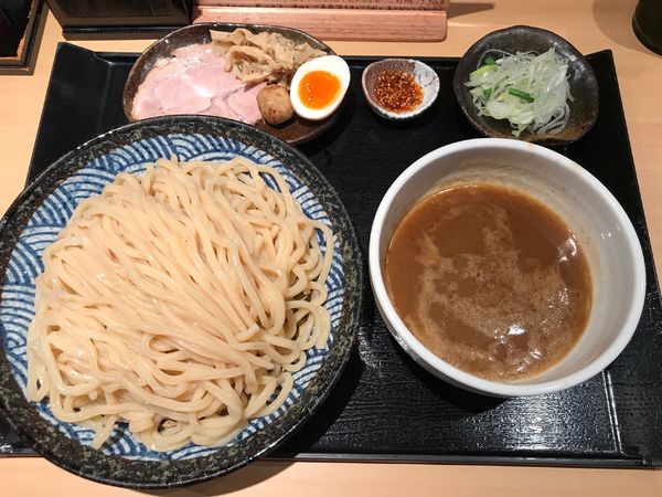 「つけ麺  1,000円、中盛り 100円」@つけ麺 道の写真