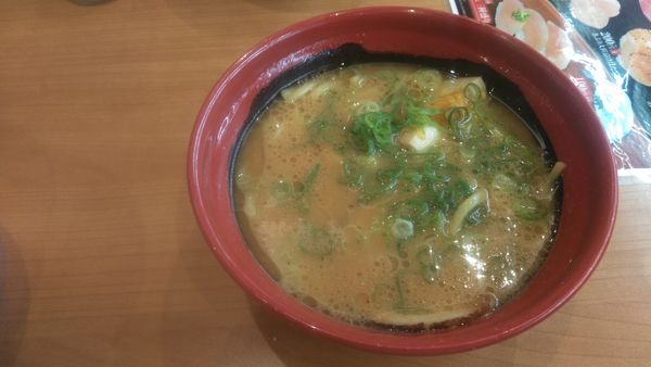 「濃厚味噌ラーメン」@はま寿司 浦和店の写真