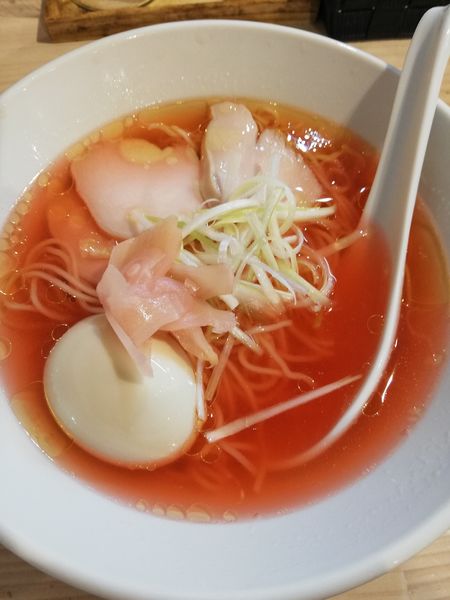 「鶏清湯　岩下の新生姜」@濃厚鶏出汁拉麺 吉法師 KIPPOSHIの写真