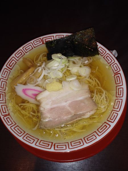 「塩中華そば」@本格中華そば えるもの写真