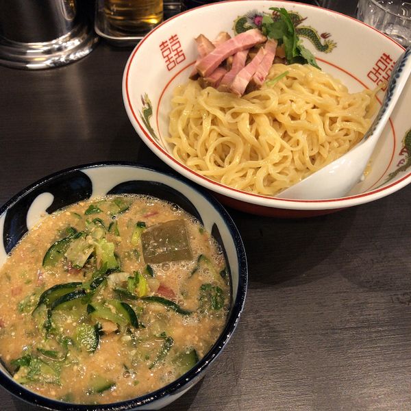 「限定A すったて中華麺(冷やし)850円」@中華麺きなりの写真