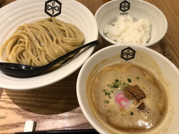 「濃厚煮干しつけ麺」@麺屋 襷の写真
